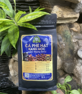 Cà phê hạt rang mộc Robusta