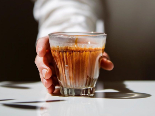 Dirty coffee